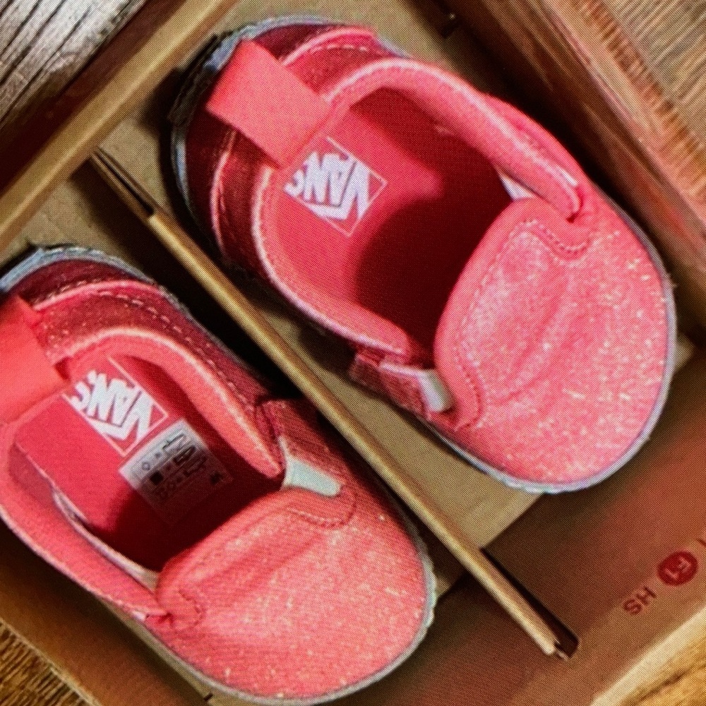 Brighten up child’s glittery shoes